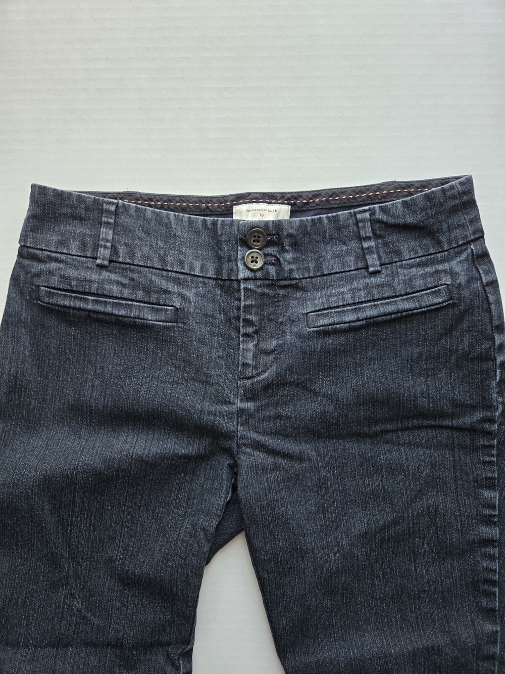 Anthropologie The Essential Slim Dark Wash Pants - Women Size 0